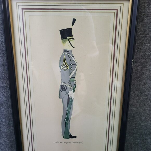 US military Academy, West Point 1910 Set Of 4 prints framed - Picture 7 of 9